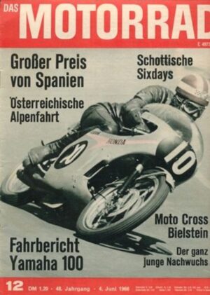 M196612-800 DAS MOTORRAD 12/1966 – Yamaha 100 ccm-Twin, Kreidler Florett