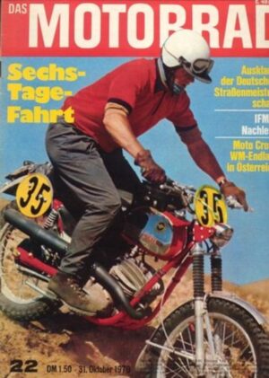 M197022-800 DAS MOTORRAD 22/1970 – BMW R 75/5, Otto Labitzke baut