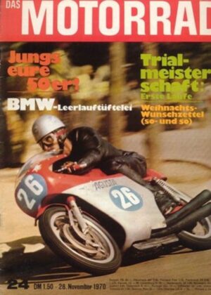 M197024-800 DAS MOTORRAD 24/1970 – Wankel, Honda ST 50 Dax, Klacks stellt vor