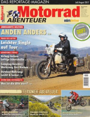 Motorrad Abenteuer 7/8 2017 – AJP PR7, Honda Africa Twin Umbau, Bolivien