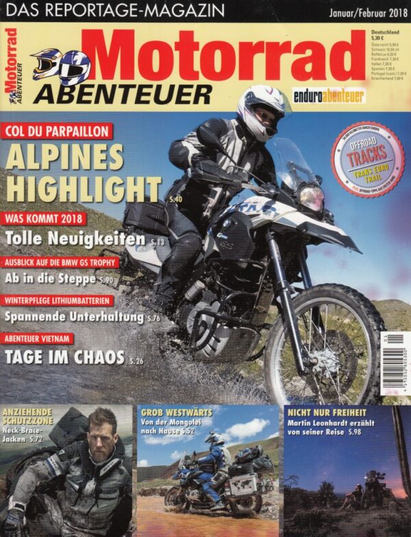 MA201801-02 Motorrad Abenteuer 1/2 2018 – Ducati Multistrada 950 vs. KTM 1090 Adventure