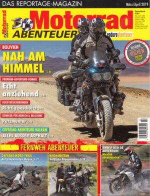 MA201903-04 Motorrad Abenteuer 3/4 2019 – BMW F 850 GS Adventure, Bolivien, Afghanistan