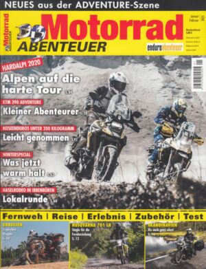 MA202101-02 Motorrad Abenteuer 1/2 2021 – KTM 390 Adventure, Husqvarna 701 LR, Hardalpi