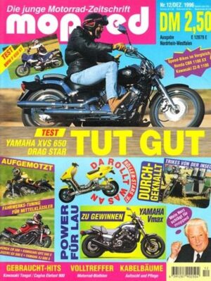 mopped 12/1996 + Vergleich Honda CBR 1100 XX / Kawasaki ZZ-R 1100