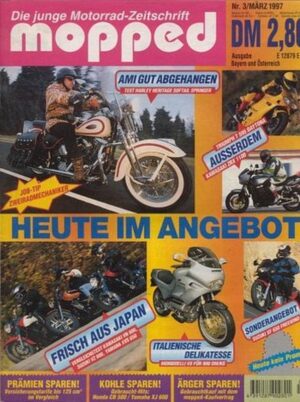 mopped 3/1997 + Test Harley-Davidson Heritage Softail Springer