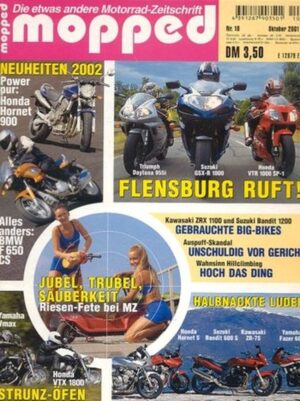 mopped 10/2001 + Vergleich Yamaha Vmax vs. Honda VTX 1800