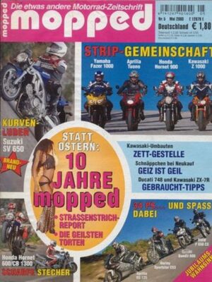 mopped 5/2003 + Fahrberichte Honda CB 600 F Hornet & Honda CB 1300