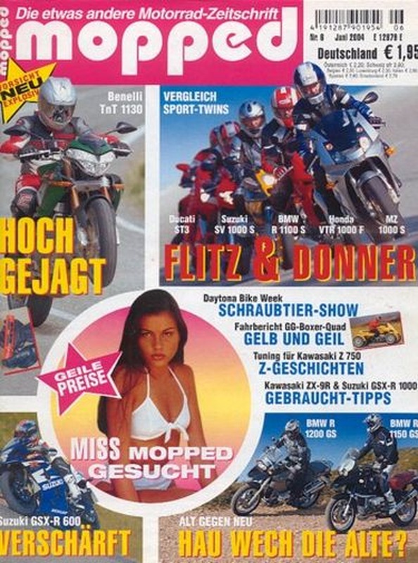 mopped 6/2004 + Vergleich BMW R 1200 GS vs. BMW R 1150 GS