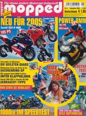 mopped 9/2004 + Test BMW K 1200 S, Moto Guzzi Nevada Classic 750 i.e.