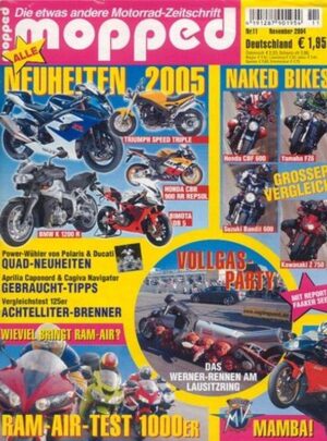 mopped 11/2004 + Gebrauchtkkauf Aprilia Caponord & Cagiva Navigator