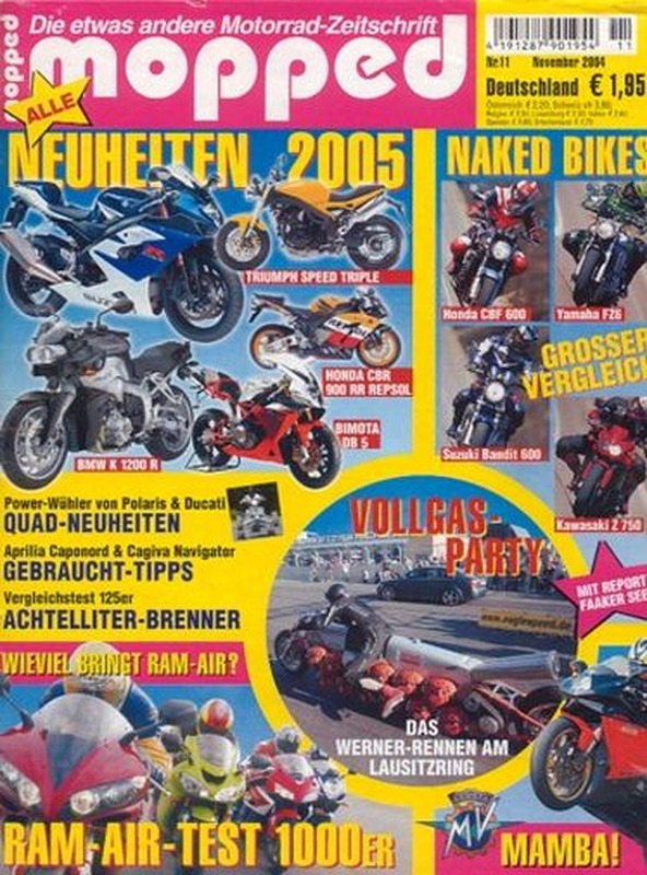 mopped 11/2004 + Gebrauchtkkauf Aprilia Caponord & Cagiva Navigator