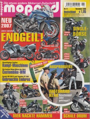 mopped 11/2006 + Yamaha MT-03 / Derbi Mulhacén 659 / Aprilia Pegaso Strada