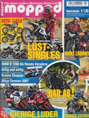 mopped 4/2007 + BMW G 650 X-Moto / X-Challenge / X-Country