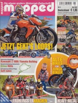 mopped 5/2007 – Honda CBF 600 vs. Kawasaki ER-6n vs. Yamaha FZ6