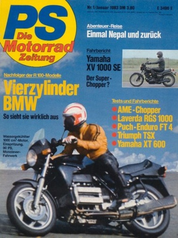 PS 1/1983 – Test Laverda RGS 1000, Yamaha XV 1000 SE