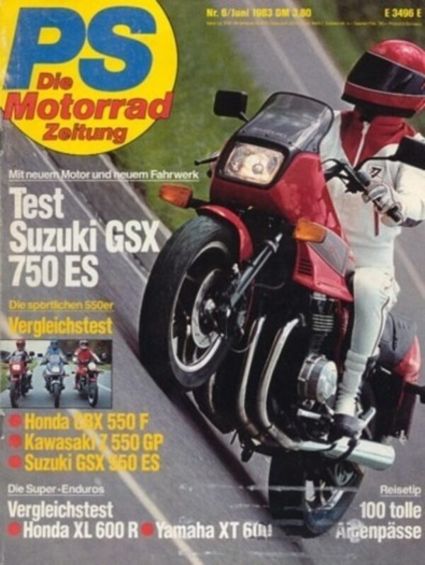 PS 6/1983 – Vergleich Honda XL 600 R vs. Yamaha XT 600 Ténéré
