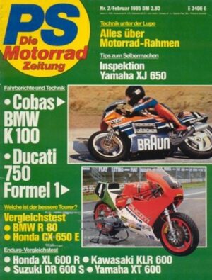 PS 2/1985 – Vergleichstest BMW R 80 vs. Honda CX 650 E