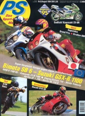PS 8/1994 – Vergleich BMW K 1100 RS vs. Kawasaki ZZ-R 1100
