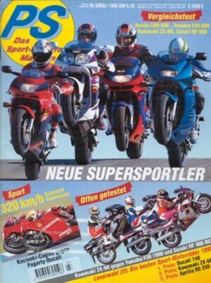 PS 3/1995 – Honda CBR 600, Yamaha FZR 600, Kawasaki ZX-6R, Suzuki RF 600