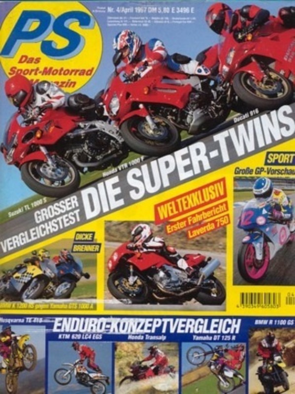 PS 4/1997 – Ducati 916 vs. Honda VTR 1000 F Firestorm