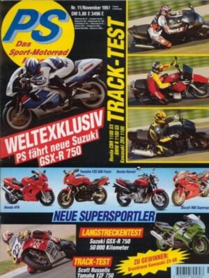 PS 11/1997 – Honda CBR 1100 XX, BMW R 1100 GS, Kawasaki ZRX 1100