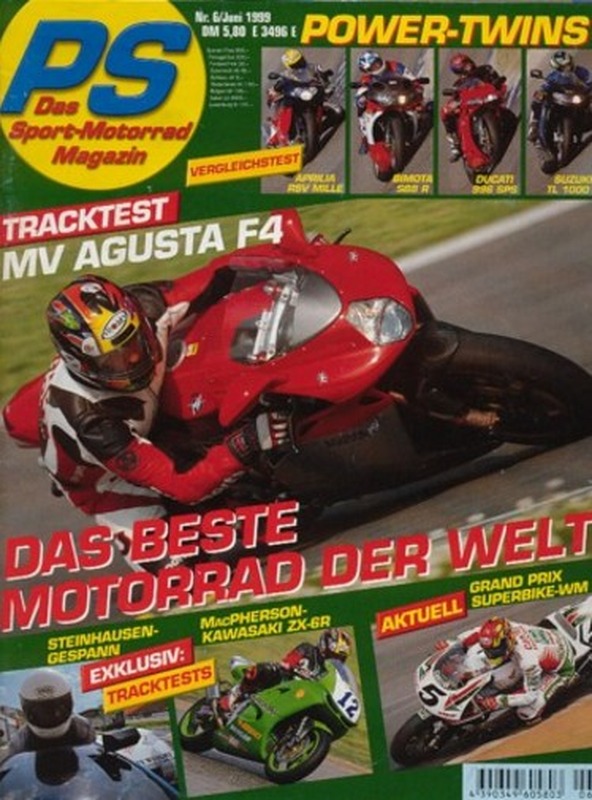 PS 6/1999 – Vergleich BMW R 850 GS, Honda Varadero, Triumph Tiger