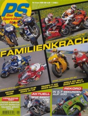 PS 6/2000 – Vergleich Honda VTR 1000 SP-1 vs. VTR 1000 F Firestorm