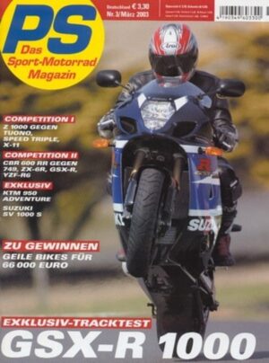 PS200303 PS 3/2003 – Suzuki GSX-R 1000, Kawasaki Z 1000, Honda CBR 600 RR