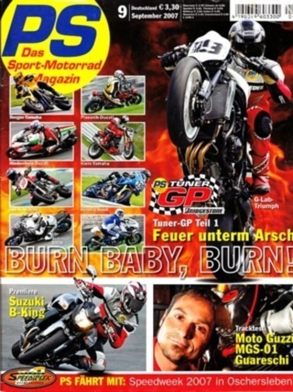 PS 9/2007 – Vorstellung Suzuki B-King; G-Lab-Triumph Speed Triple
