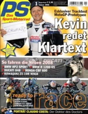 PS 1/2008 – Fahrberichte Kawasaki ZX-10R Ninja, BMW HP2 Sport