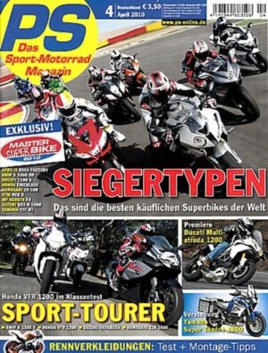 PS201004 PS 4/2010 – Vergleich BMW K 1300 S vs. Honda VFR 1200 F und andere