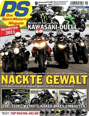 PS 9/2010 – Kawasaki Z 1000, KTM Super Duke 990 R, MV Agusta Brutale 1090 R