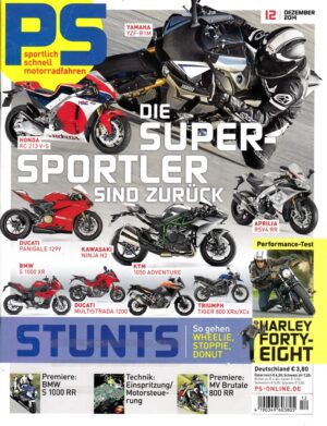 PS 12/2014 – Harley-Davidson Forty-Eight, Honda CB 1000 R, BMW S 1000 RR