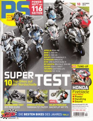 PS 10/2015 – Aprilia RSV4 RR, BMW S 1000 RR, Kawasaki Ninja H2