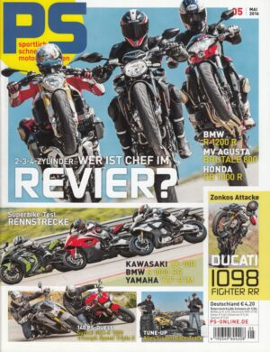 PS201605 PS 5/2016 – BMW R 1200 R, MV Agusta Brutale 800, Honda CB 1000 R