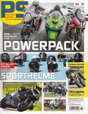 PS201606 PS 6/2016 – BMW S 1000 XR, Kawasaki ZZR 1400, KTM 1290 Super Duke GT