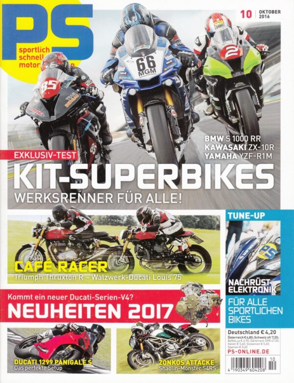 PS201610 PS 10/2016 – BMW S 1000 RR, Kawasaki ZX-10R, Yamaha YZF-R1M