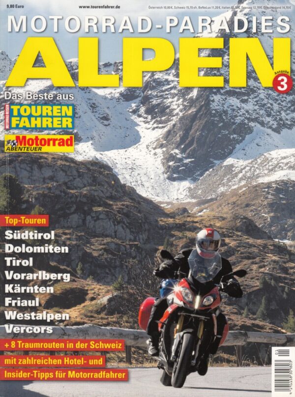 TF SH2020 Tourenfahrer Motorrad-Paradies ALPEN – Südtirol, Dolomiten, Schweiz