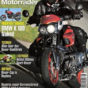 MO BMW Motorräder, Sonderausgabe 08 – BMW R 1150 R Rockster mit 63 kW (85 PS) Test & Technik; BMW K 100, fliegender Ziegel mit Sammlerwert