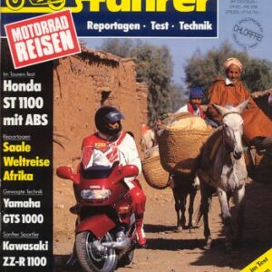Tourenfahrer 1/2 1993 – Honda ST 1100 Pan European mit 74 kW (100 PS) Testbericht, Kawasaki ZZ-R 1100 mit 74 kW (100 PS) Probefahrt