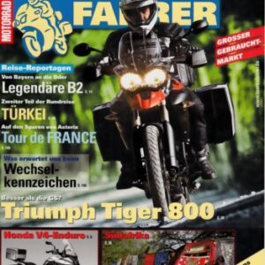 TOURENFAHRER 1/2011 – Yamaha Fazer 8 mit 78 kW (106 PS) im Touren-Test, Kawasaki Z 1000 SX mit 102 kW (138 PS) Test & Technik