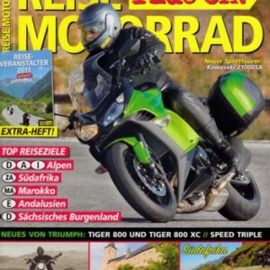 REISE MOTORRAD ride on! 1/2011 – BMW R 1200 RT mit 81 kW (110 PS) nach dem Dauertest, Kawasaki Z 1000 SX mit 101,5 kW (138 PS) Vorstellung