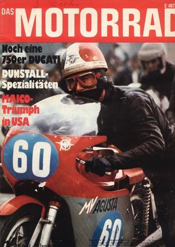 Titelbild der Zeitschrift DAS MOTORRAD 1/1971.