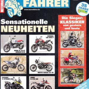 TOURENFAHRER 1/2017 – BMW S 1000 XR mit 118 kW (160 PS) im Vergleichstest, KTM 1290 Super Duke GT mit 127 kW (173 PS) im Vergleichstest