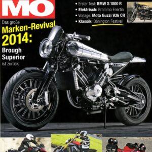 MO 1/2014 – Kawasaki Z 1000 mit 104,5 kW (142 PS) Test & Technik; Brough Superior SS 100, wird hier als Revival vorgestellt