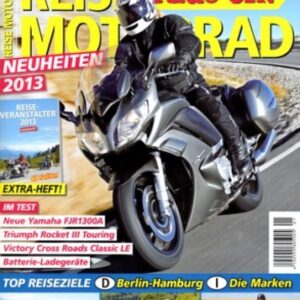 REISE MOTORRAD ride on! 1/2013 – Triumph Rocket III Touring mit 78 kW (106 PS) im Vergleichstest
