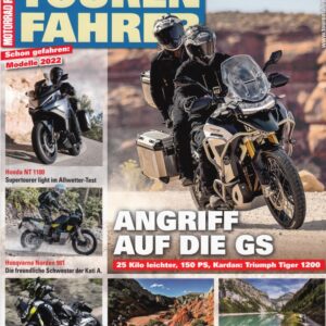 TOURENFAHRER 1/2022 – Honda NT 1100 mit 75 kW (105 PS) im Test, Husqvarna Norden 901 mit 77 kW (105 PS) im Test