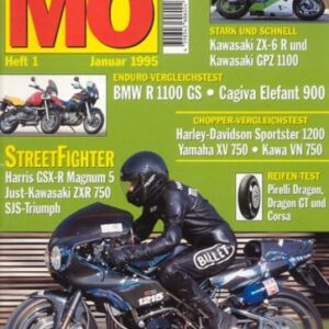 MO 1/1995 – Harley-Davidson Sportster 1200 mit 43 kW (58 PS) im Vergleichstest; Kawasaki VN 750 mit 44 kW (60 PS) im Vergleichstest