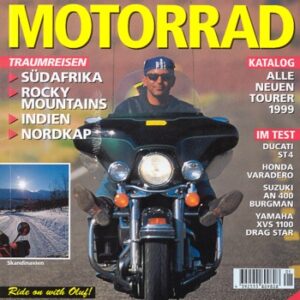 REISE MOTORRAD ride on! 1/1999 – Harley-Davidson Fat Boy, damit unterwegs in Südafrika/Kapstadt, Ducati ST4 mit 76 kW (103 PS) im Reise-Test