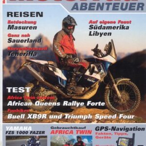 Motorrad ABENTEUER 1/2 2003 – Buell XB9R Firebolt; Triumph Speed Four; Test Kawasaki Z 1000; Test Yamaha FZS 1000 Fazer